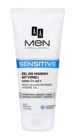AA Men Sensitive Żel do higieny intymnej nawilżający 200ml