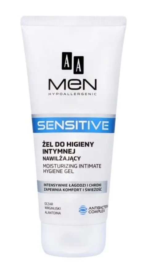 AA Men Sensitive Żel do higieny intymnej nawilżający 200ml