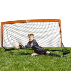 AbarQs Składana przenośna bramka do piłki nożnej football 205cm