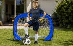 AbarQs Składana przenośna bramka do piłki nożnej football