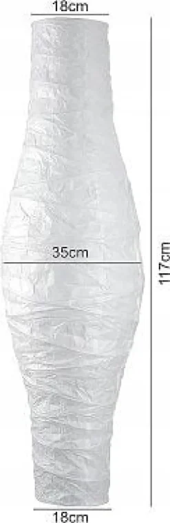 ABAŻUR DO LAMPY STOJĄCEJ KLOSZ DO LAMPY STOJĄCEJ KLOSZ PAPIEROWY 117 X