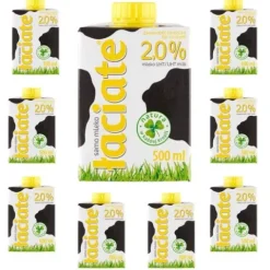 Łaciate Mleko UHT 2,0 % 500 ml x 8 sztuk