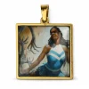 Acrobatic Cheerleader | 4 cm | Metal Szkło | Brelok | Magic The Gathering