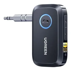 Adapter Bluetooth 6.0 Ugreen LDAC z kodekiem Hi-Res do samochodu, głośników