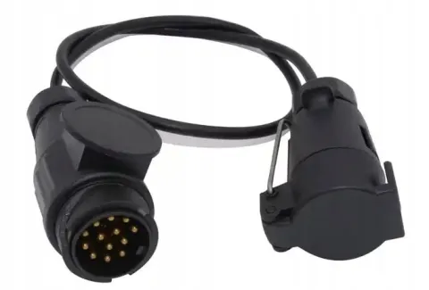 Adapter PRZEJŚCIÓWKA PRZYCZEPY 13 na 7 pin 13/7 KABEL redukcja HAKA wtyk