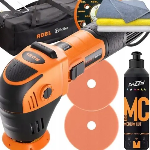 ADBL Roller D12075 Zestaw Maszyna Polerska Pasta Zvizzer Polerka Lakieru