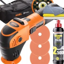 ADBL Roller D12075 Zestaw Maszyna Polerska Pasta Menzerna Polerka Lakieru