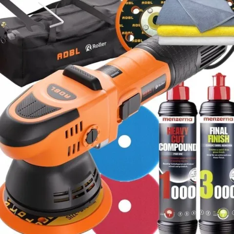 ADBL Roller D09125-02 Zestaw Maszyna Polerska Pasty Menzerna Polerka Auta