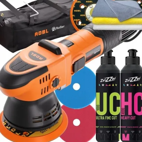 ADBL Roller D09125-02 Zestaw Maszyna Polerska Pasty Zvizzer Polerka Lakieru