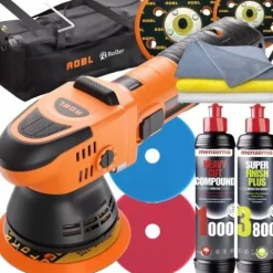 ADBL Roller D09125-02 Zestaw Maszyna Polerska Pasty Menzerna Polerka Auta