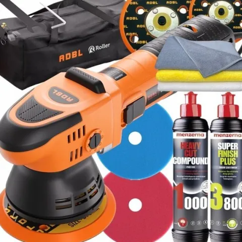 ADBL Roller D09125-02 Zestaw Maszyna Polerska Pasty Menzerna Polerka Auta