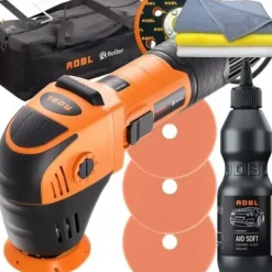 ADBL Roller D12075 Zestaw Maszyna Polerska Torba Pasta Polerka Lakieru Auta