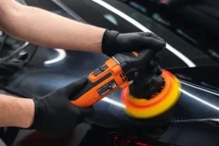 ADBL ROLLER MASZYNA POLERSKA 9MM zestaw na mocne zarysowania pasta + futro