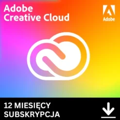 Adobe Creative Cloud 1 Rok INDYWIDUALNE KONTO