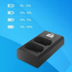 Ładowarka dwukanałowa Newell DL-USB-C do akumulatorów DMW-BLG10 Panasonic