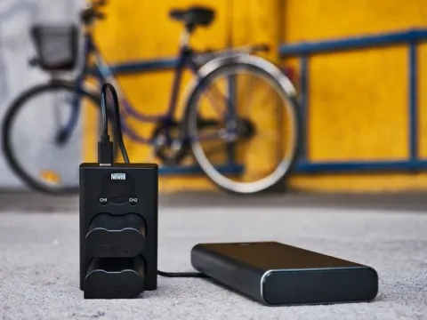 Ładowarka dwukanałowa Newell DL-USB-C do akumulatorów DMW-BLG10 Panasonic