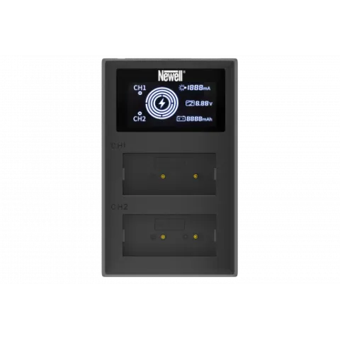Ładowarka dwukanałowa Newell FDL-USB-C do akumulatorów NP-W126 do Fujifilm