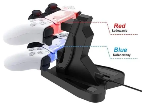 ŁADOWARKA STACJA DOKUJĄCA DO PADÓW PLAYSTATION 5 PS5