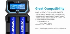 Ładowarka XTAR X2 NEW 18650/26650 Li-ION NI-MH 2A