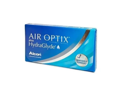 AIR OPTIX HYDRAGLYDE 6 SZT SOCZEWKI KONTAKTOWE MIESIĘCZNE MOC -2,50