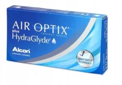 AIR OPTIX HYDRAGLYDE 6 SZT SOCZEWKI KONTAKTOWE MIESIĘCZNE MOC -2,50