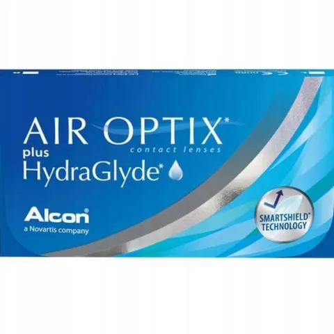 AIR OPTIX plus HydraGlyde 6szt miesięczne Moc -2.5