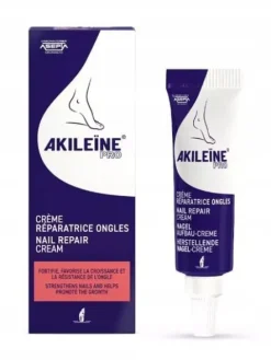 AKILEINE PRO krem na onycholizę odbudowa paznokcia po grzybicy,