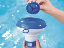 Aktywny Tlen do Basenu Jacuzzi Tabletki bez Chloru 2w1 Zestaw DOZOWNIK