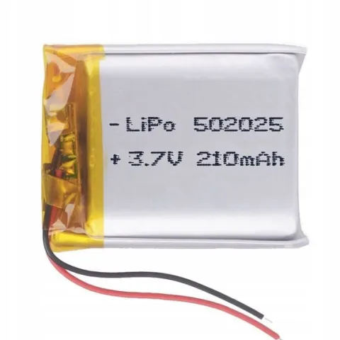 Akumulator Li-Poly 210mAh 3.7V 502025