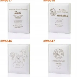 ALBUM NA ZDJĘCIA CHRZEST NADRUK IMIĘ DZIECKA