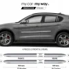 Alfa Romeo STELVIO - Listwy CHROM Drzwi Ochronne