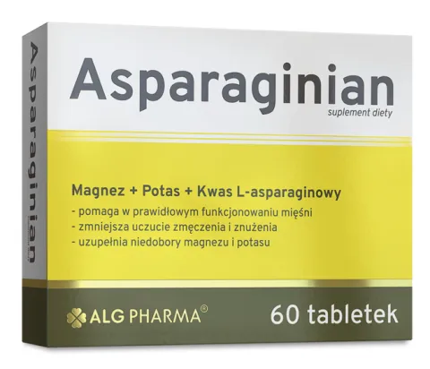 Alg Pharma Asparaginian 60 tabletek