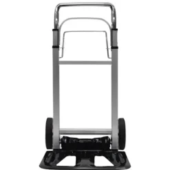 Aluminiowy wózek magazynowy transportowy składany ręczny młynarka 90kg