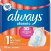 ALWAYS Classic Normal Podpaski ze Skrzydeł. 10 szt