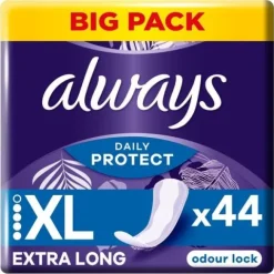 Always Dailies Extra Protect Wkładki higieniczne Extra Long XL44 x4 =176