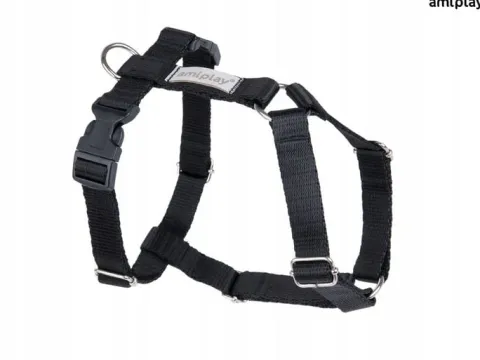 amiplay Szelki regulowane Guard Samba L Czarne