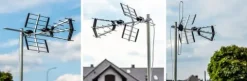 ANTENA DVBT2 DO TV NAZIEMNEJ KIERUNKOWA ZEWNĘTRZNA COMBO MUX8 4K LTE MOCNA