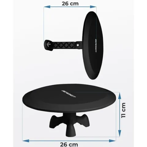 Antena wewnętrzna zewnętrzna TV ultra HD 4K Berdsen BD-955 czarna