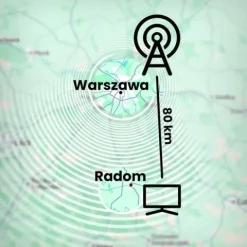 Antena zewnętrzna kierunkowa TV ultra HD 4K Berdsen BD-950