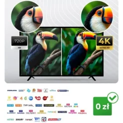 Antena zewnętrzna kierunkowa TV ultra HD 4K Berdsen BD-950