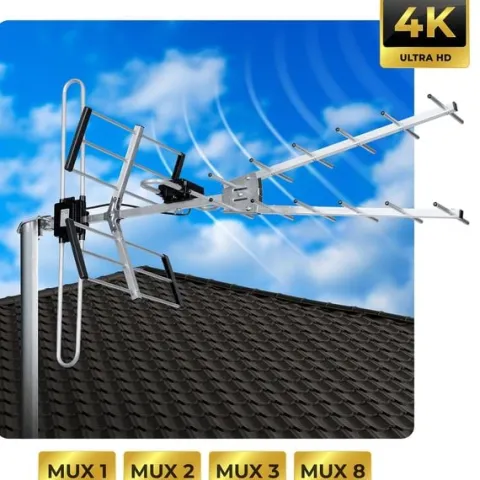 Antena zewnętrzna kierunkowa TV ultra HD 4K Berdsen BD-954