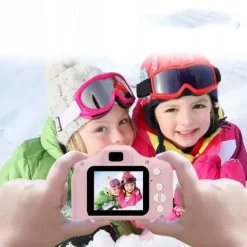 APARAT CYFROWY DLA DZIECI FOTOGRAFICZNY KAMERA GRY LCD EFEKTY + zawieszka