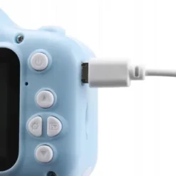 APARAT CYFROWY DLA DZIECI FOTOGRAFICZNY KAMERA GRY LCD EFEKTY + zawieszka