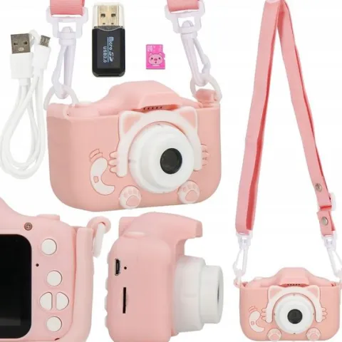 APARAT CYFROWY DLA DZIECI FULL HD 40 Mpx KAMERA GRY+KARTA 32gb ZESTAW XXL