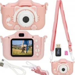 APARAT CYFROWY DLA DZIECI FULL HD 40 Mpx KAMERA GRY+KARTA 32gb ZESTAW XXL