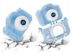 APARAT CYFROWY DLA DZIECI KOTEK NIEBIESKI FULL HD 12MPX KARTA SD 32GB XTECH