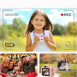 APARAT CYFROWY DLA DZIECI 40mpx+KARTA PAMIĘCI 32GB