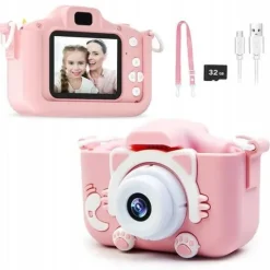 APARAT CYFROWY DLA DZIECI 40mpx+KARTA PAMIĘCI 32GB