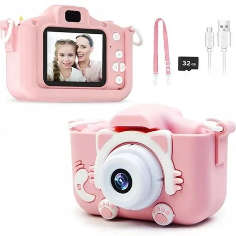 APARAT CYFROWY DLA DZIECI 40mpx+KARTA PAMIĘCI 32GB