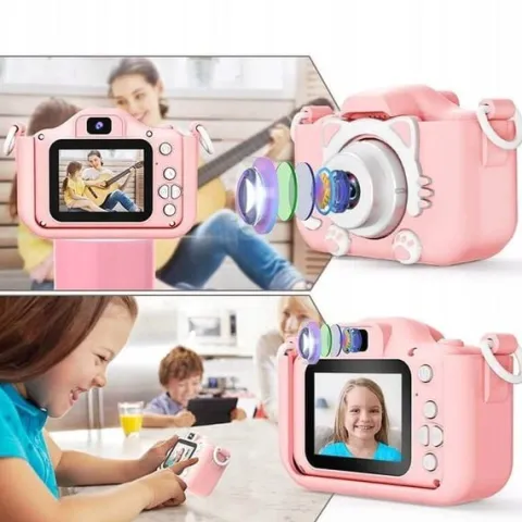 APARAT CYFROWY DLA DZIECI 40mpx+KARTA PAMIĘCI 32GB